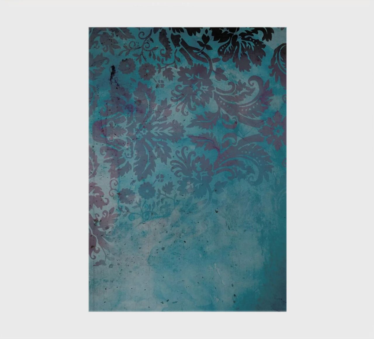 Grunge Damask notebook by cafelab