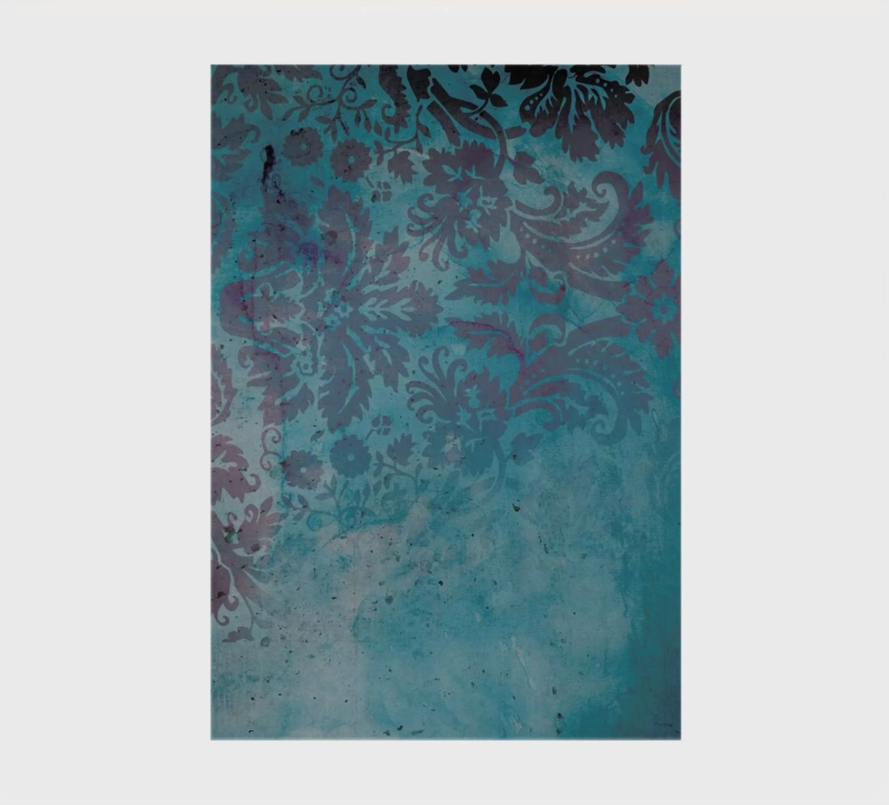 Grunge Damask notebook by cafelab