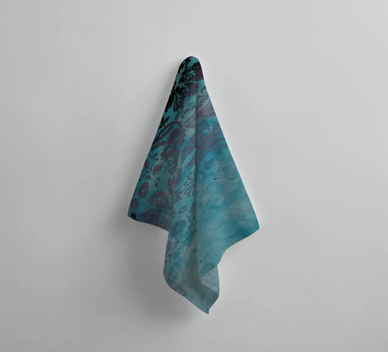 Grunge Damask Handtuch von cafelab