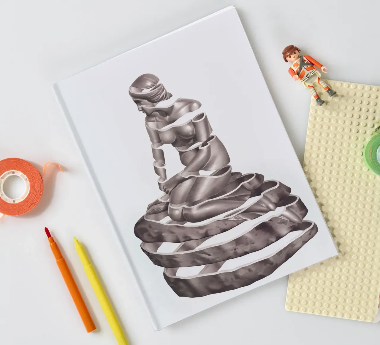 L'attente interminable carnet de notes de Artascy Art