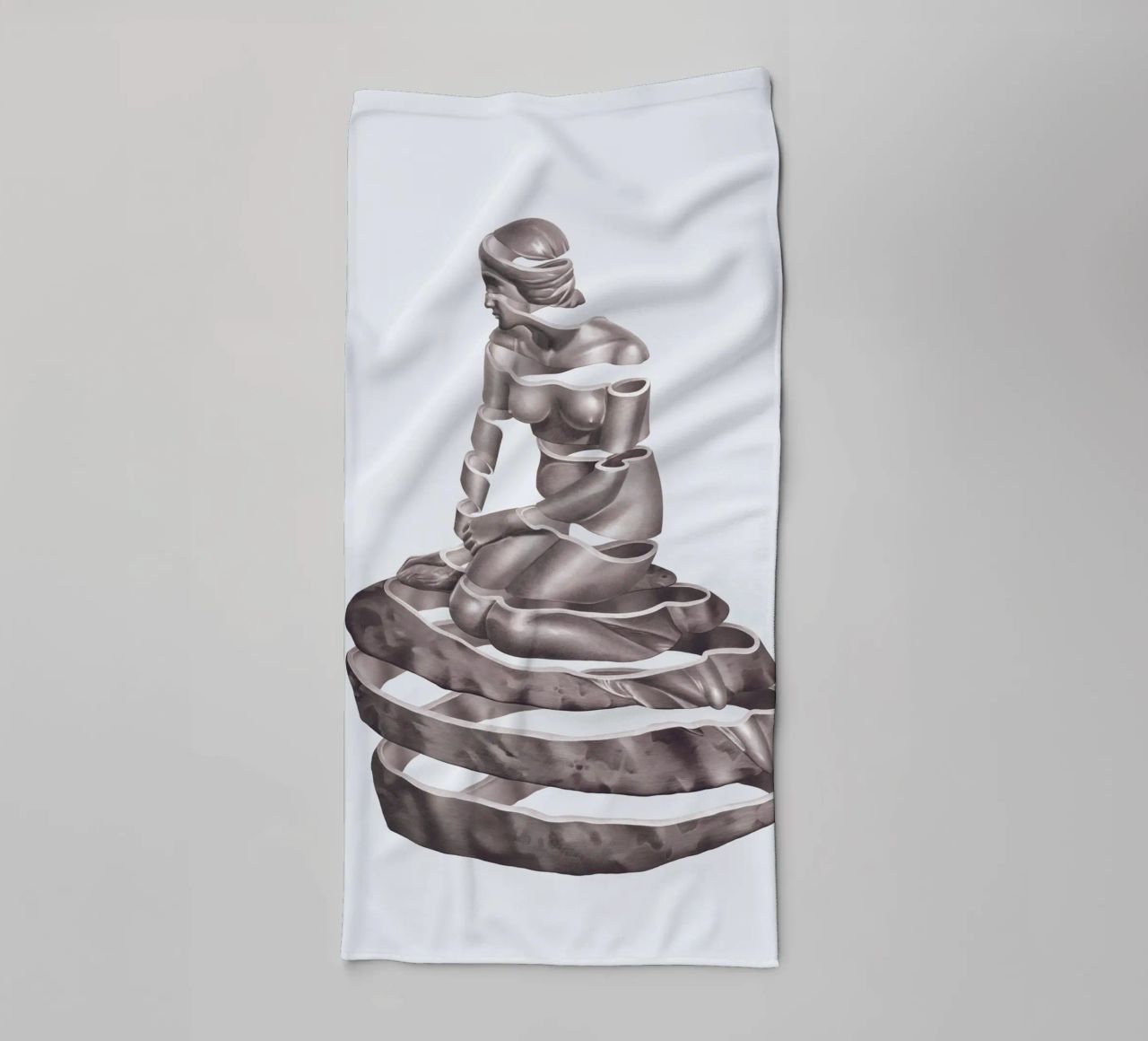 The Endless Wait towel by Artascy Art