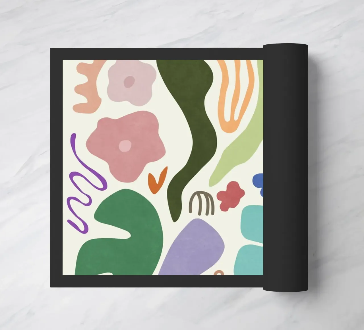 Forme floreali zerbino da amini54