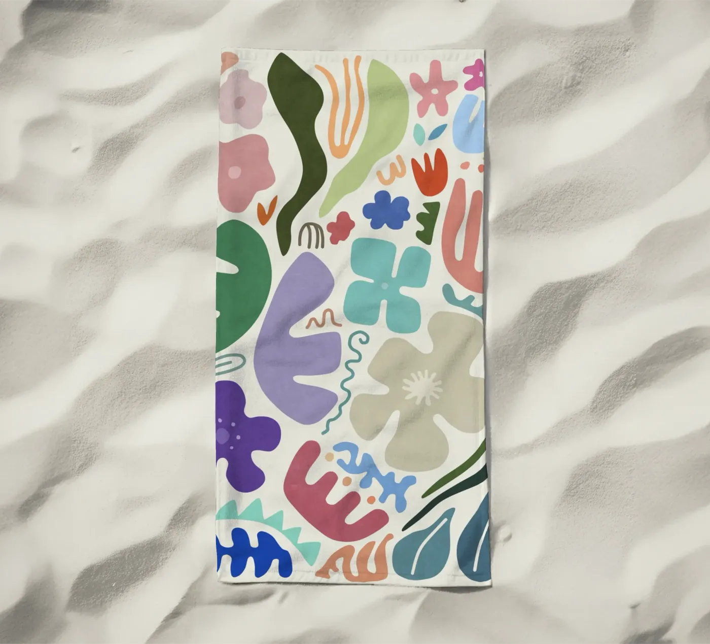 Forme floreali telo mare da amini54