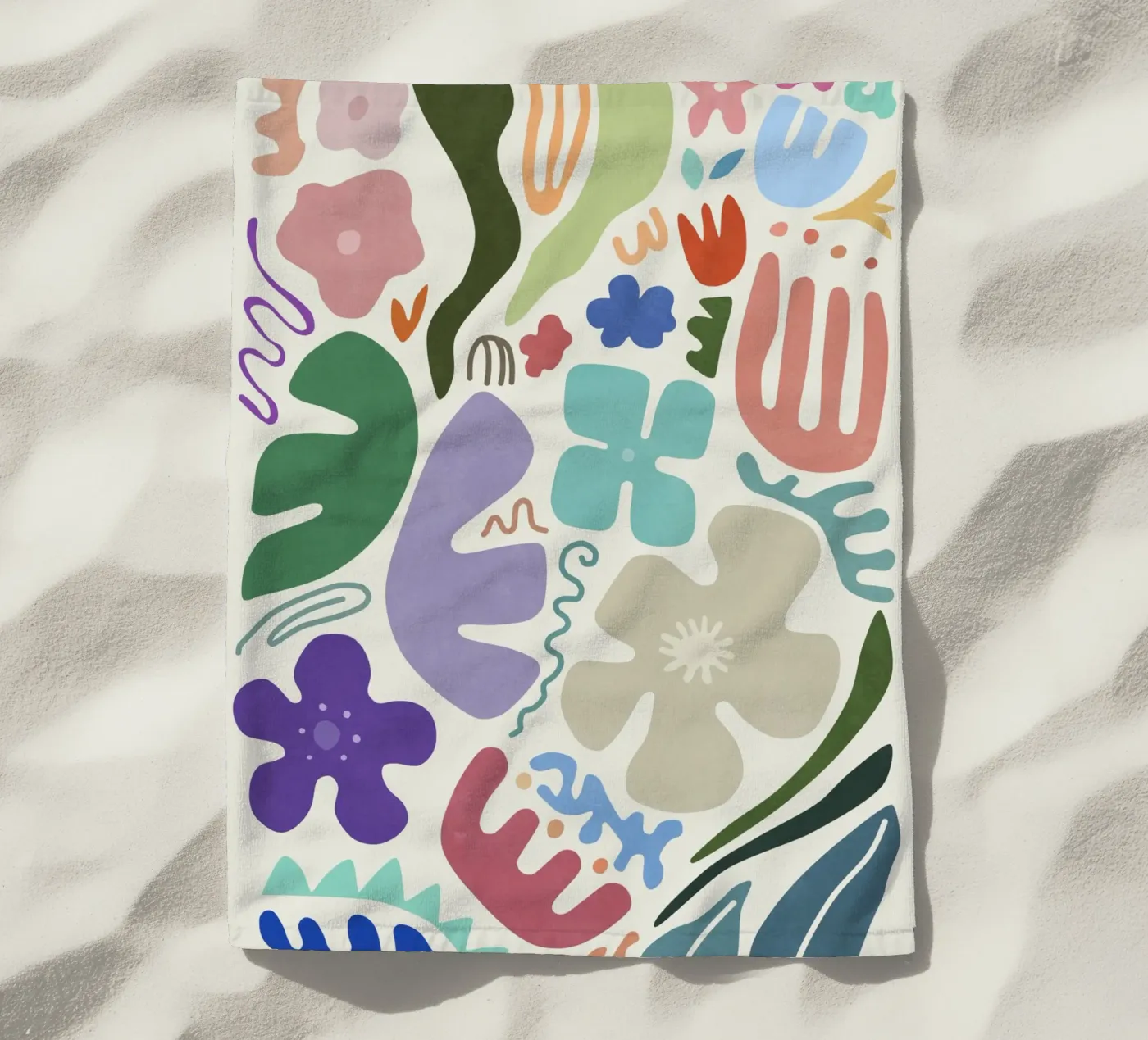 Forme floreali telo mare da amini54