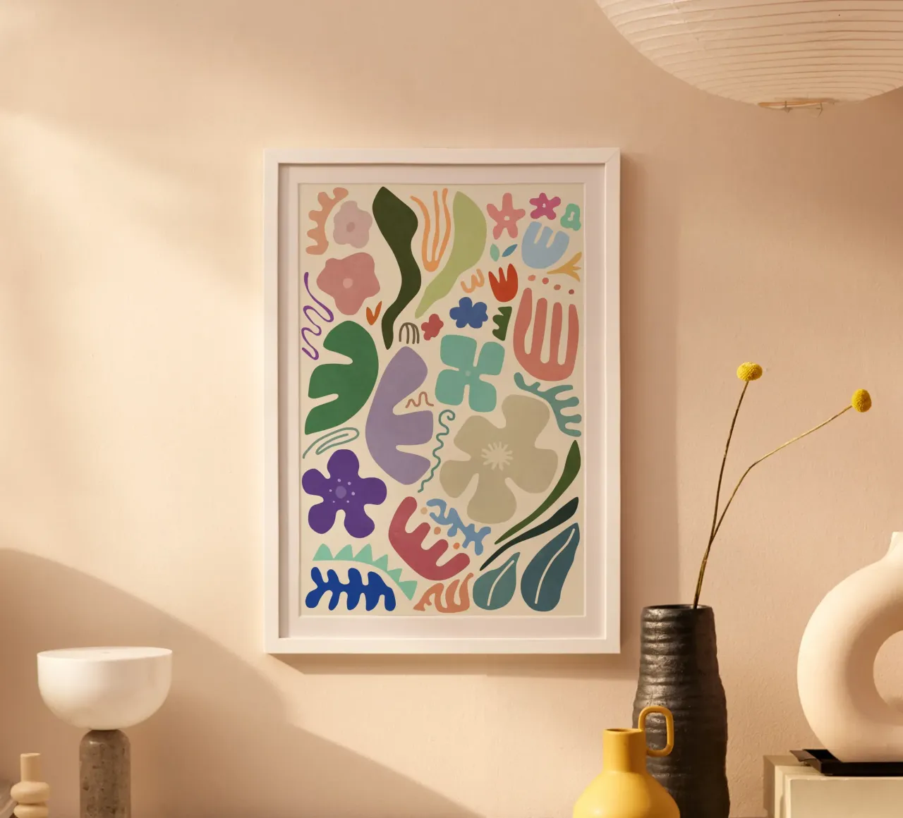 Forme floreali poster da amini54