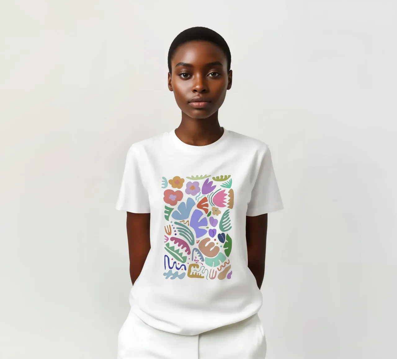 Forme floreali II t-shirt da amini54
