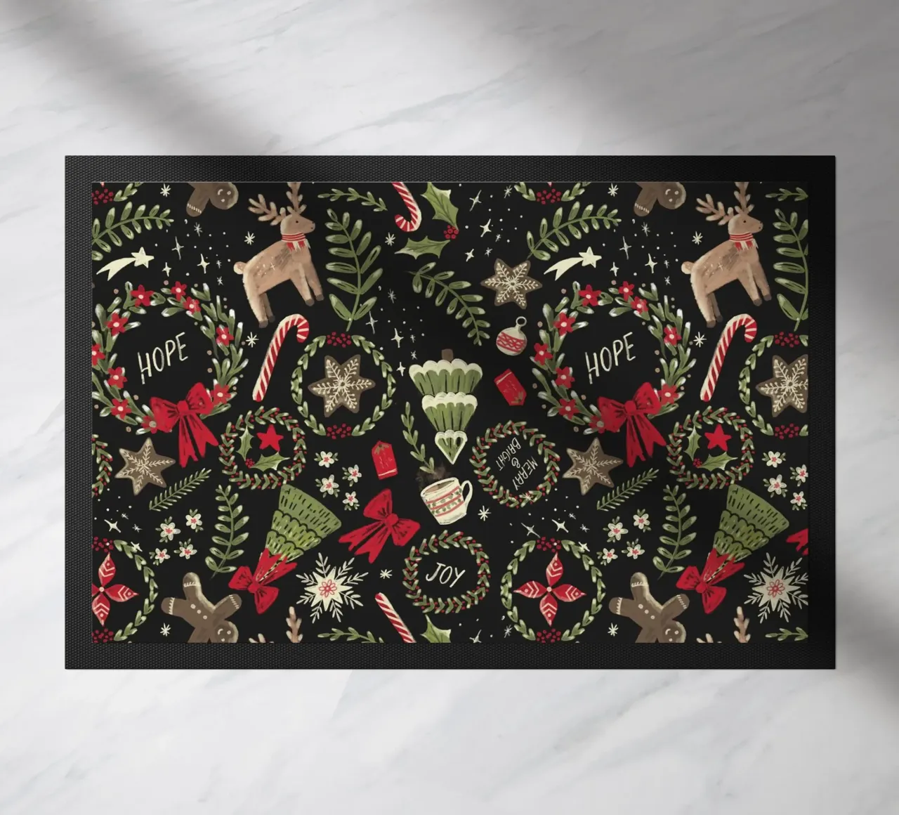 Magical Christmas Pattern zerbino da anisillustration