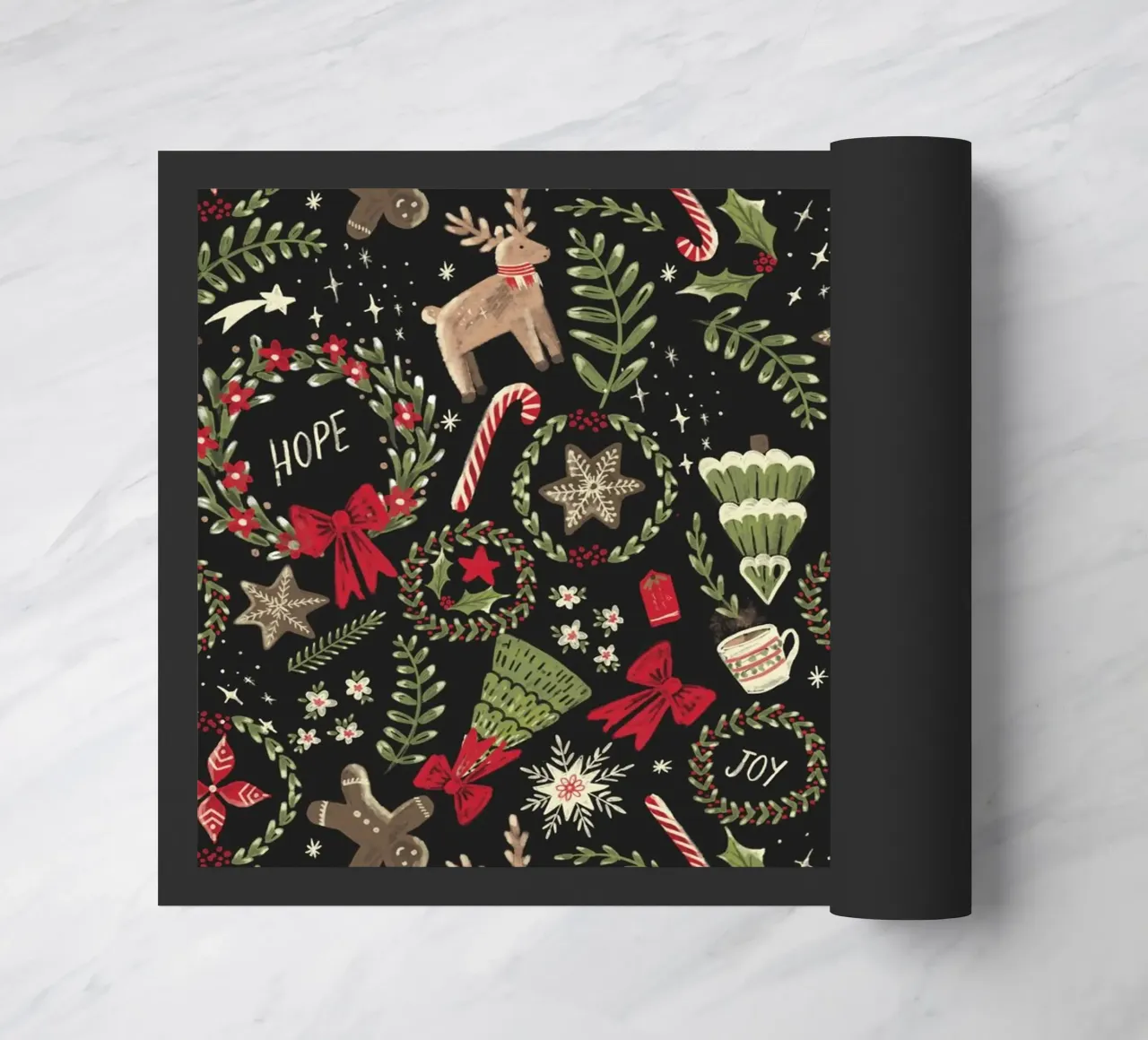 Magical Christmas Pattern zerbino da anisillustration