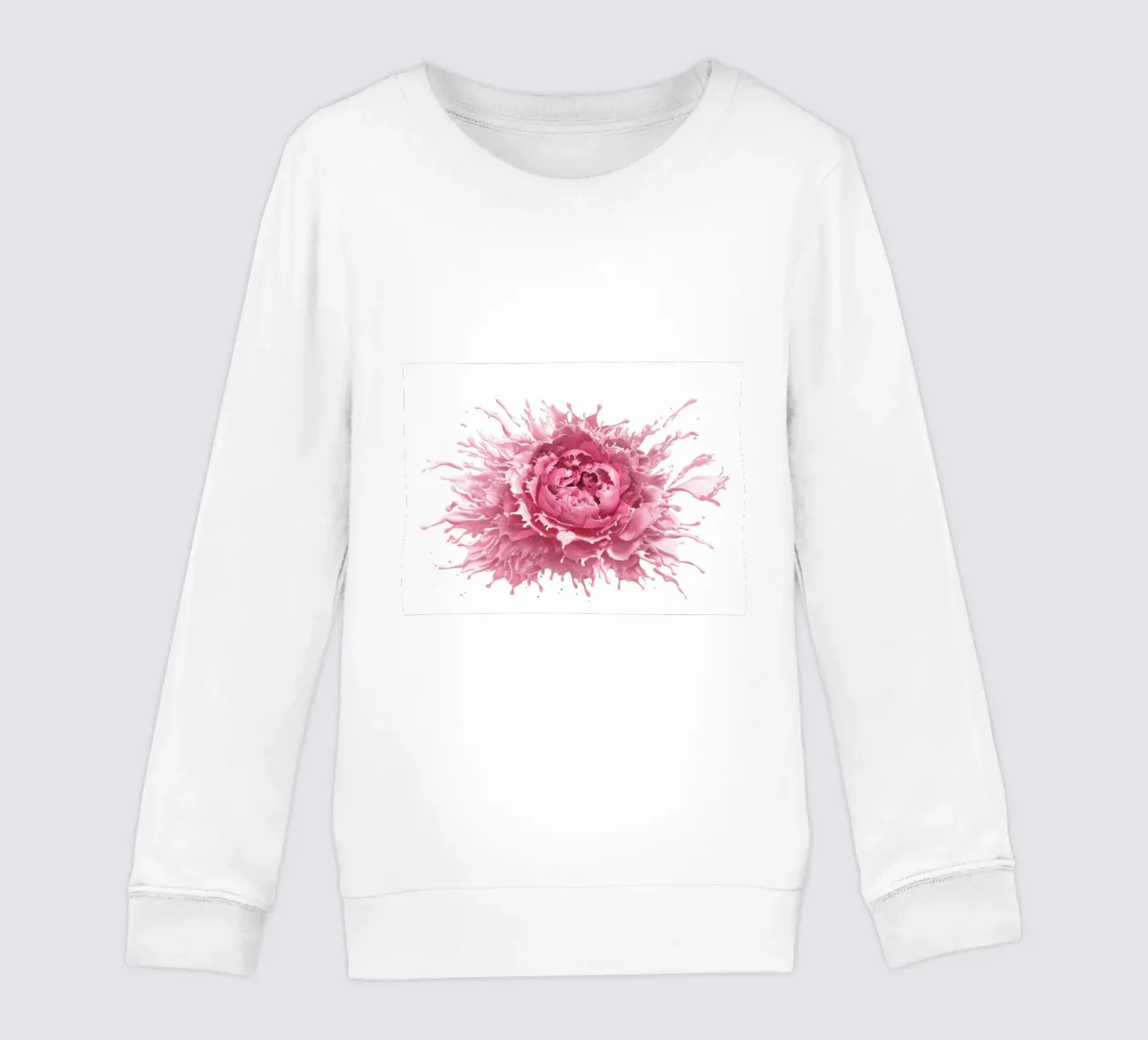 Happiness Blooms from Within kids sweatshirt by Artascy Art