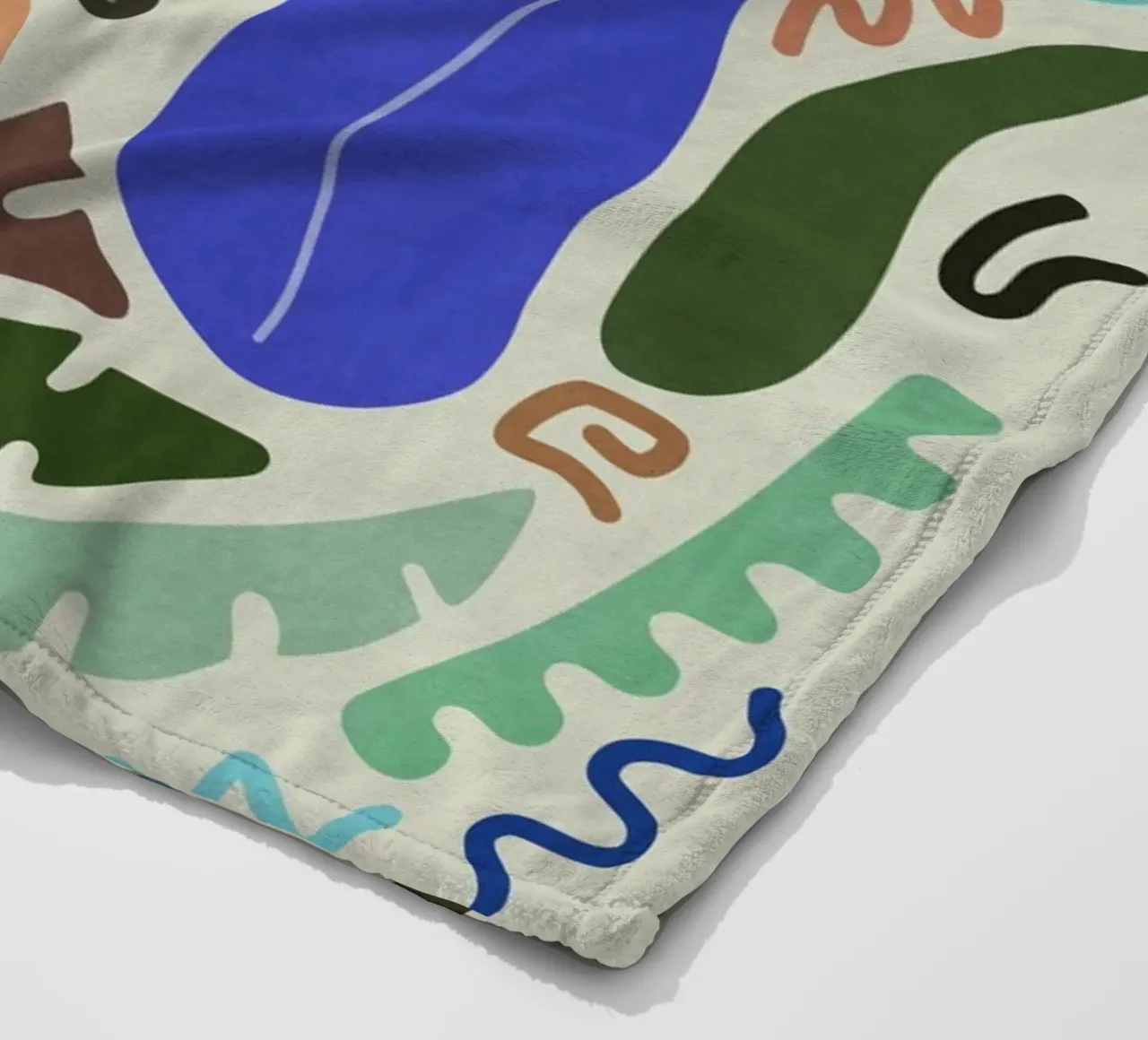 Colori della giungla coperta in pile da amini54