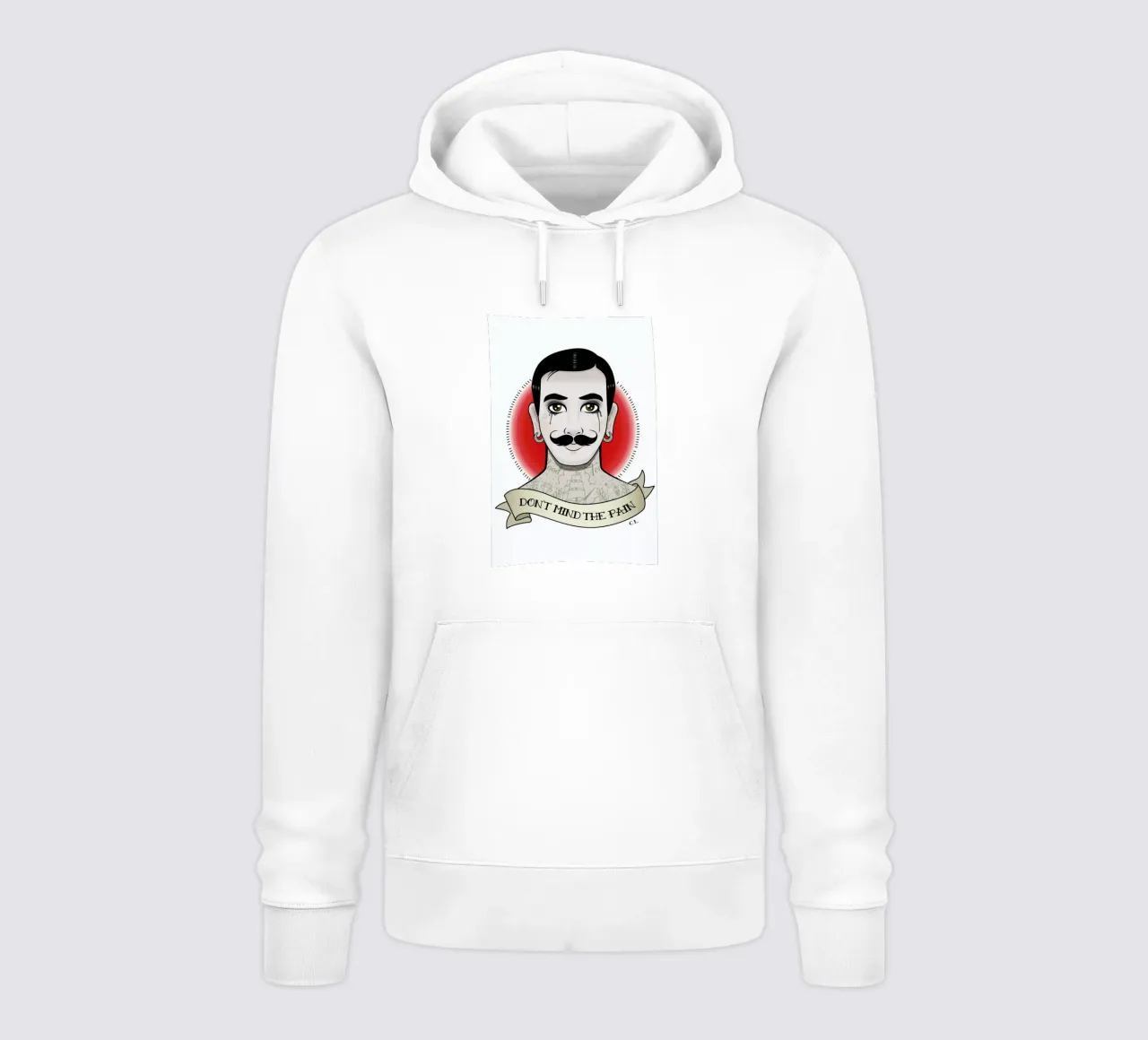 I don't mind the pain felpa con cappuccio da Killer Wolf