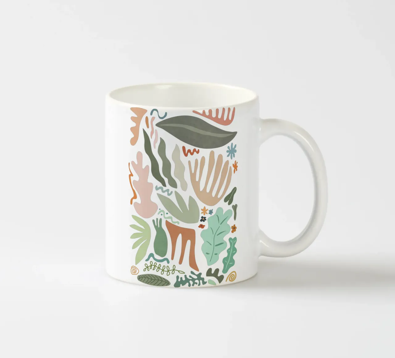 Colore botanico tazza in ceramica da amini54
