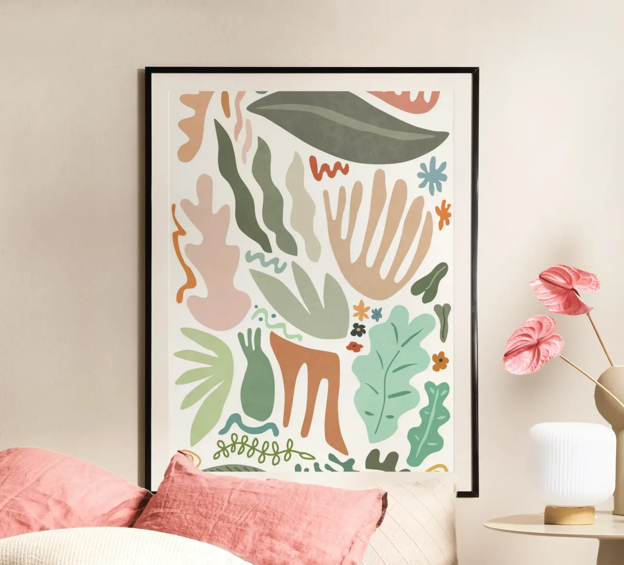 Botanical Color poster da amini54