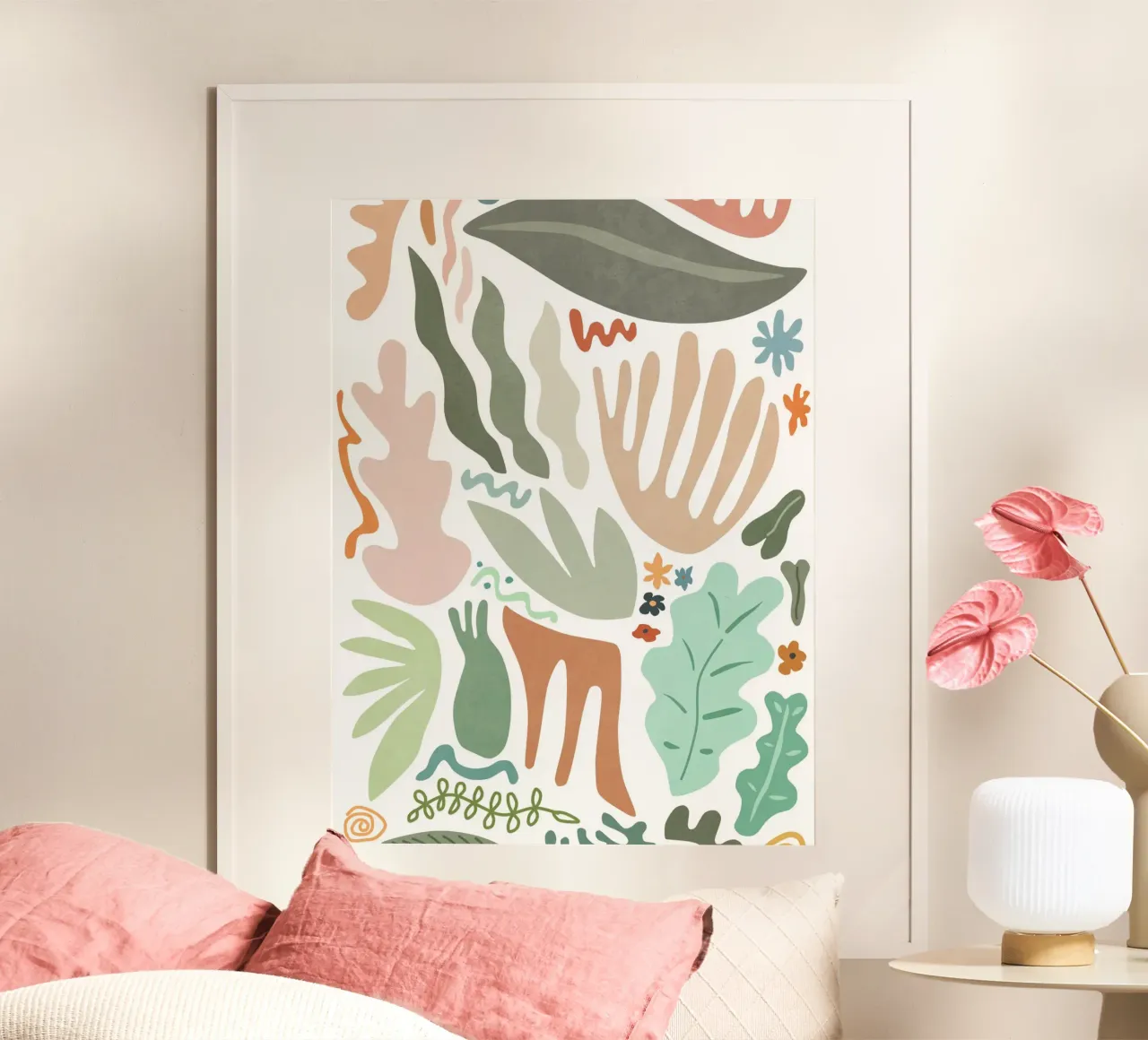 Botanical Color poster da amini54
