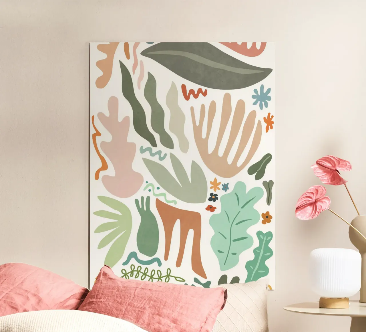 Botanical Color poster da amini54