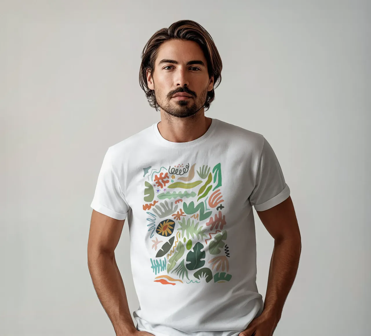 Colore botanico II t-shirt da amini54