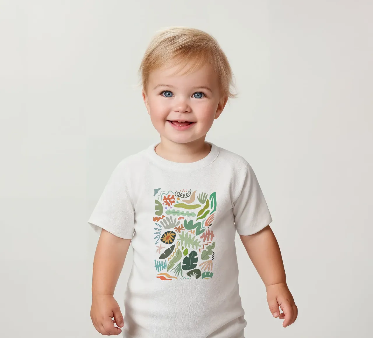 Colore botanico II maglietta neonato da amini54