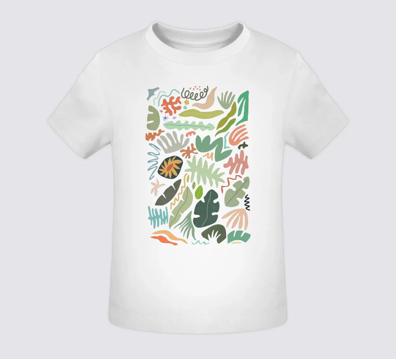 Colore botanico II maglietta neonato da amini54