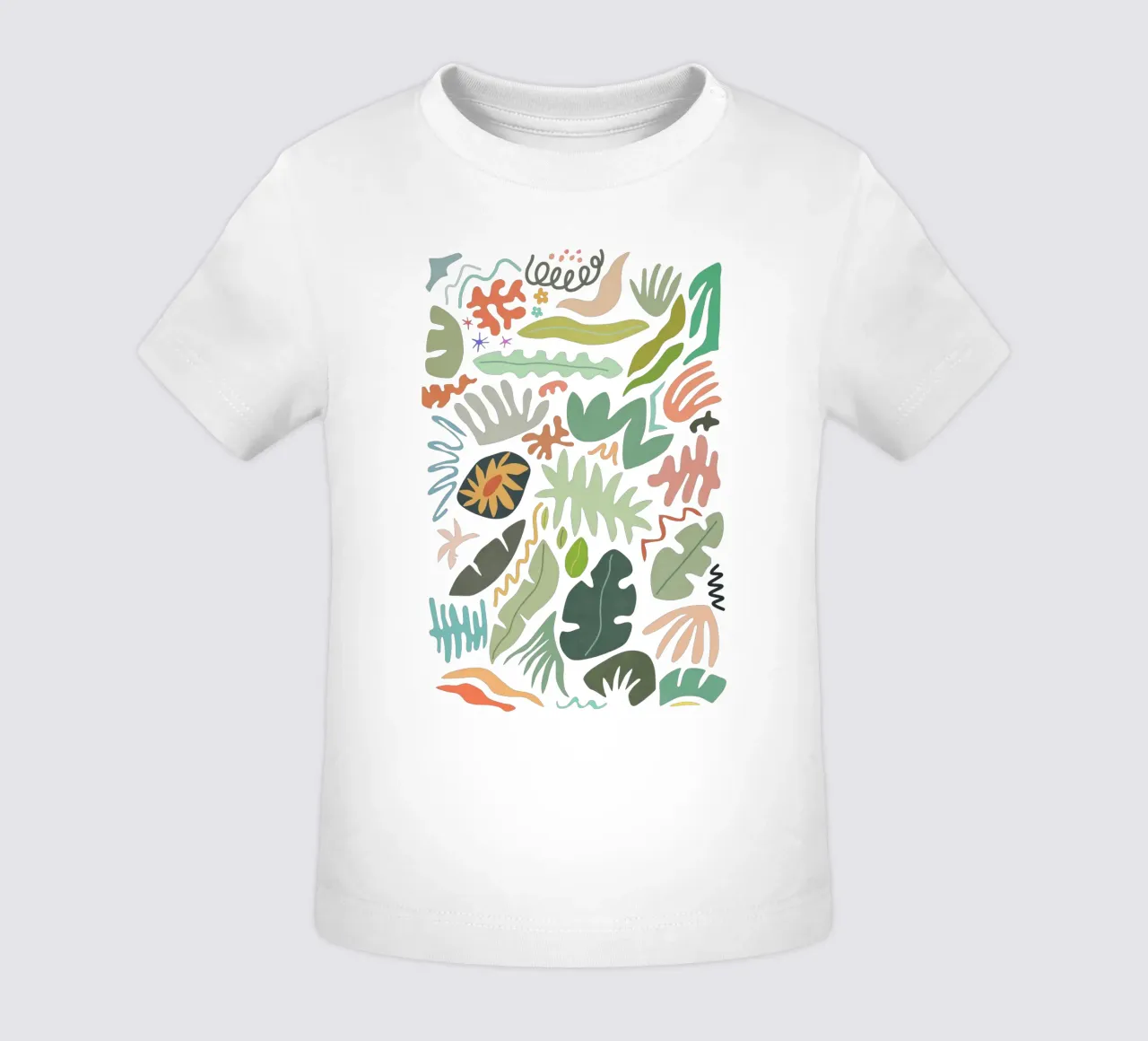 Botanical Color II baby t-shirt by amini54