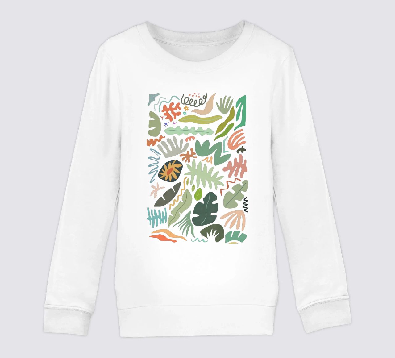 Colore botanico II felpa bambino da amini54