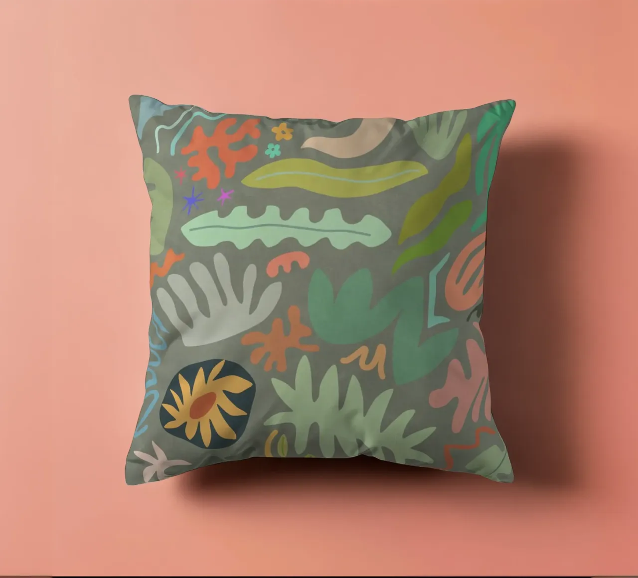 Colore botanico II cuscino da amini54