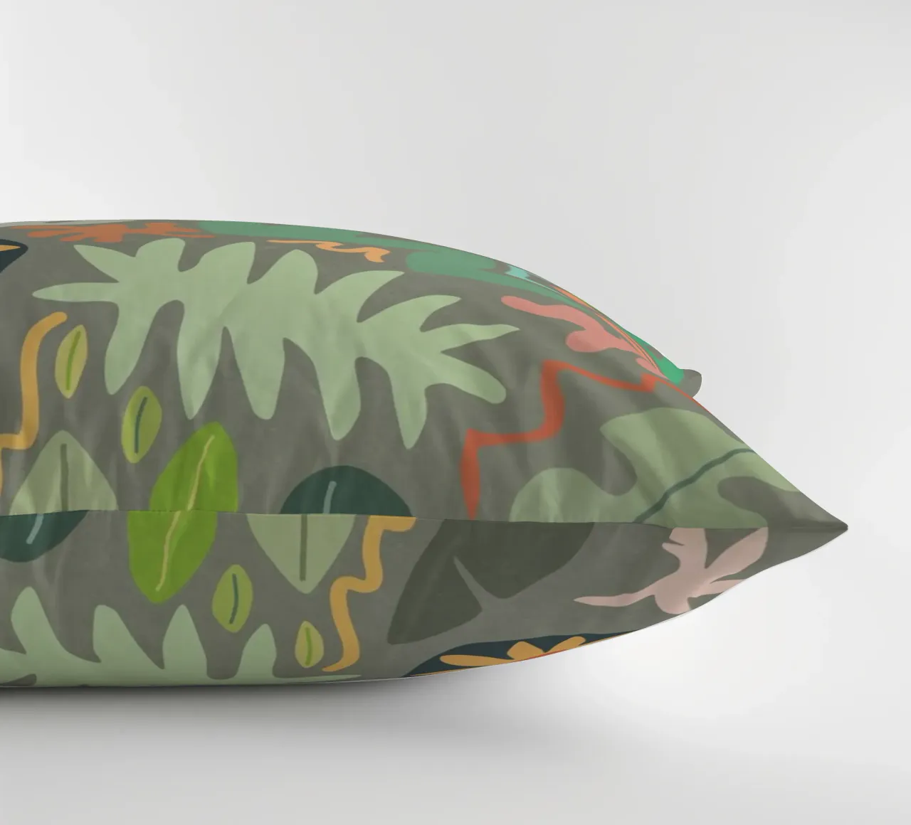 Botanical Color II decorative cushion by amini54