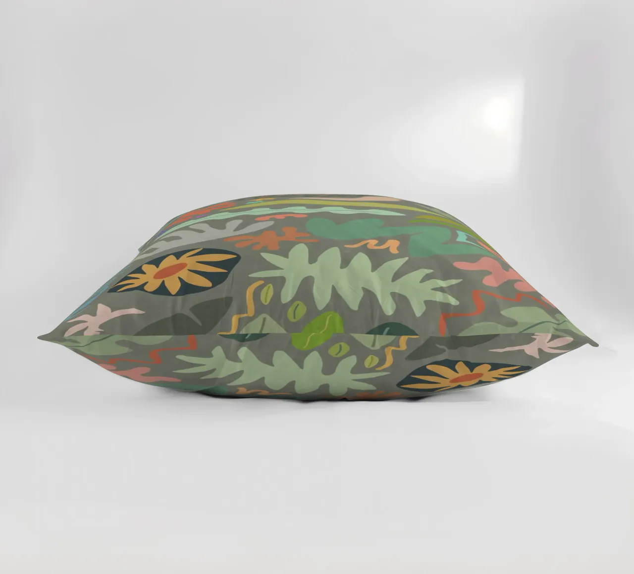 Botanical Color II decorative cushion by amini54