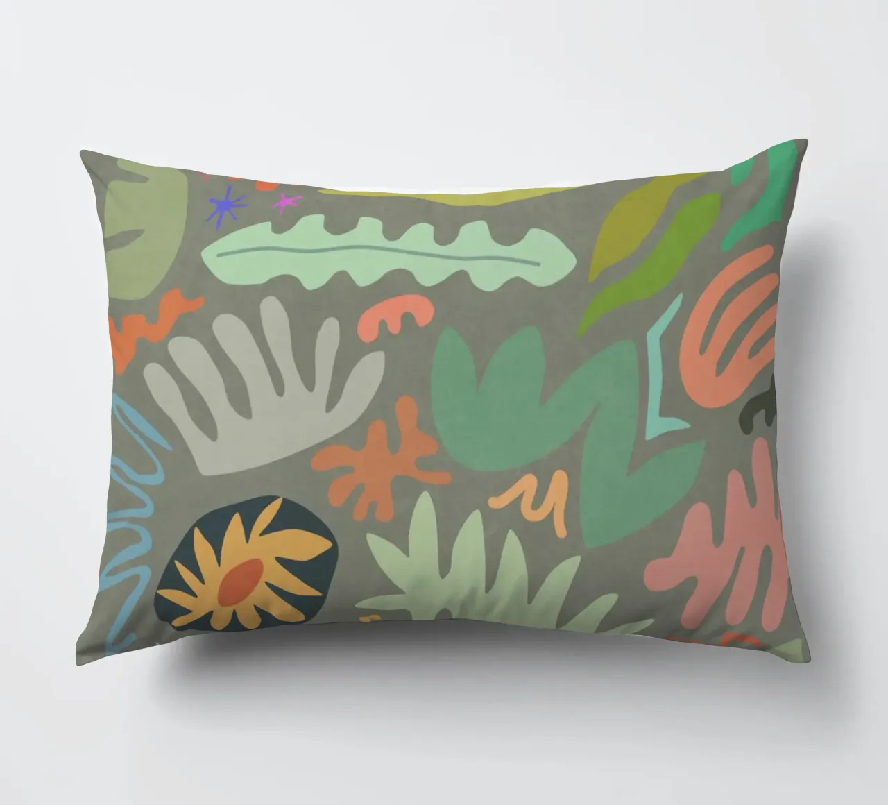 Botanical Color II decorative cushion by amini54