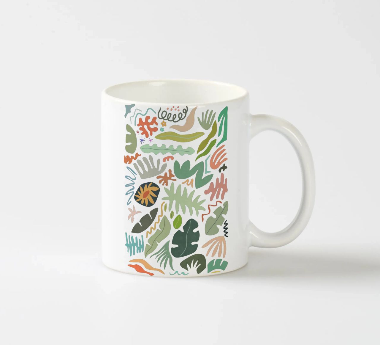 Colore botanico II tazza in ceramica da amini54