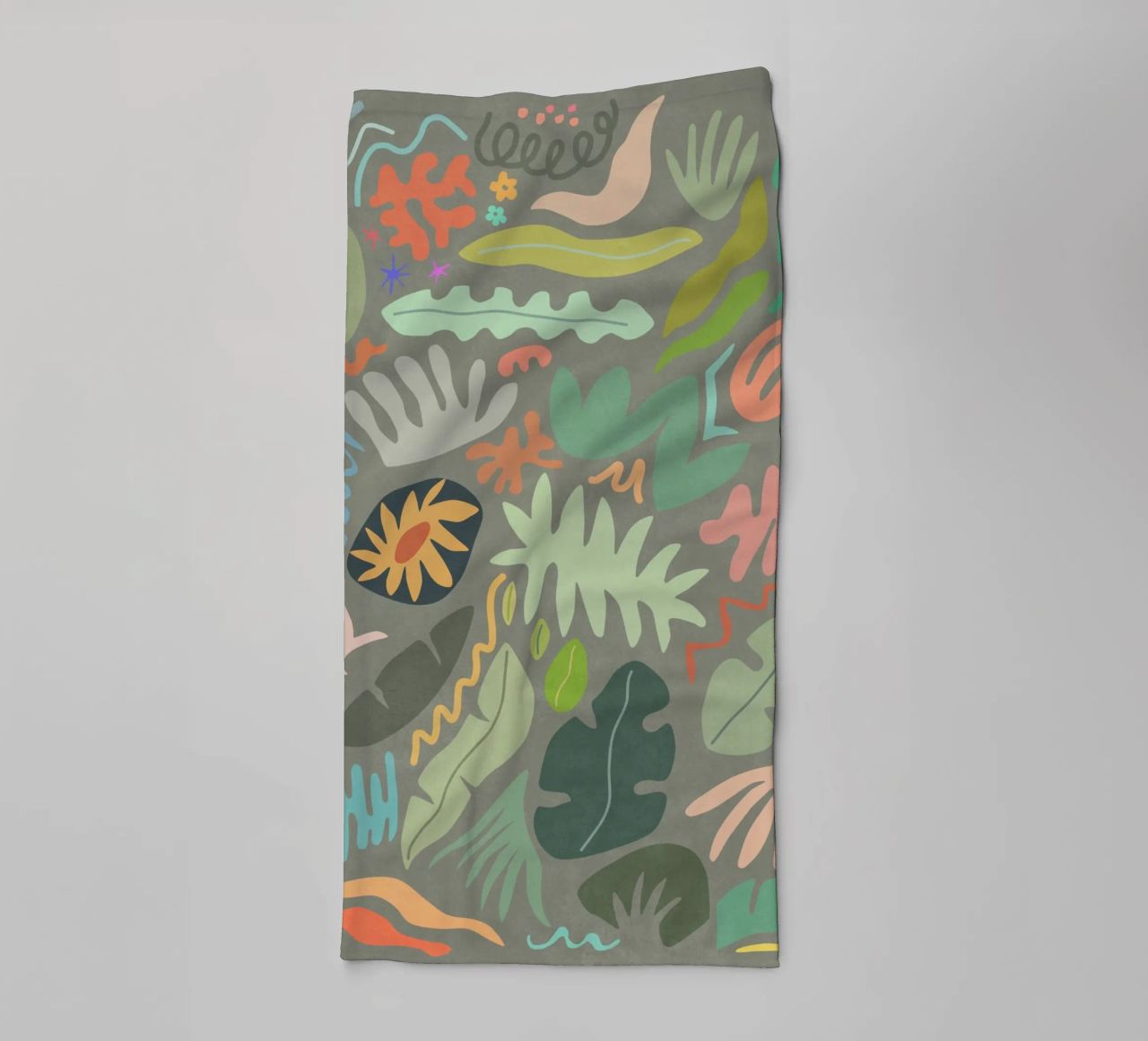 Colore botanico II asciugamano da bagno da amini54