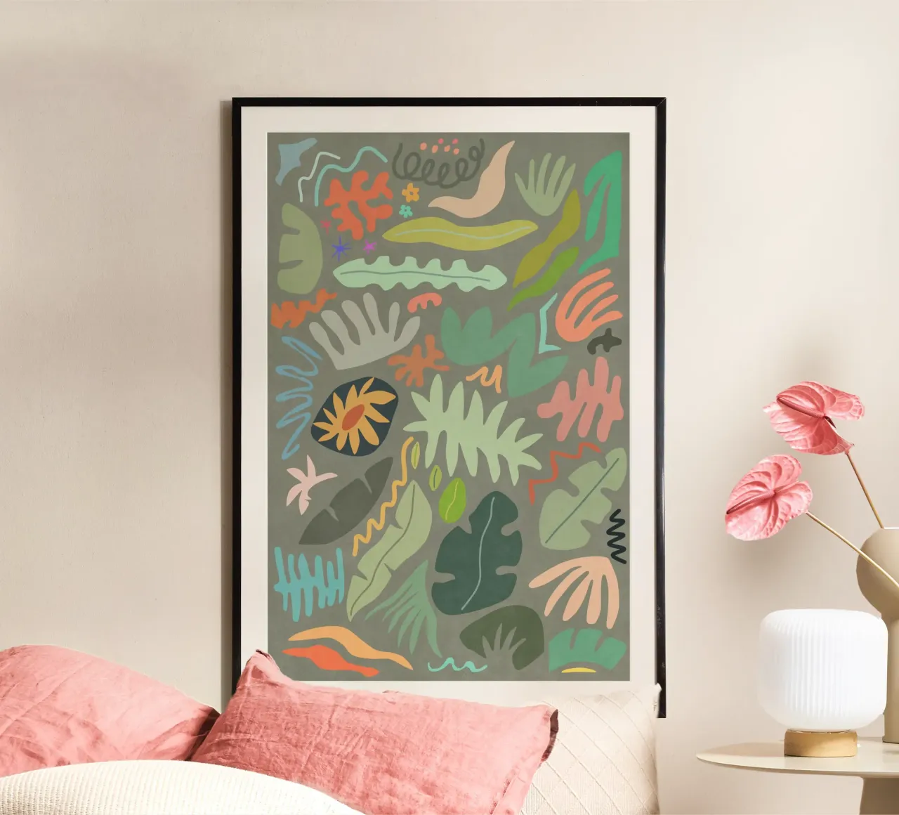 Colore botanico II poster da amini54