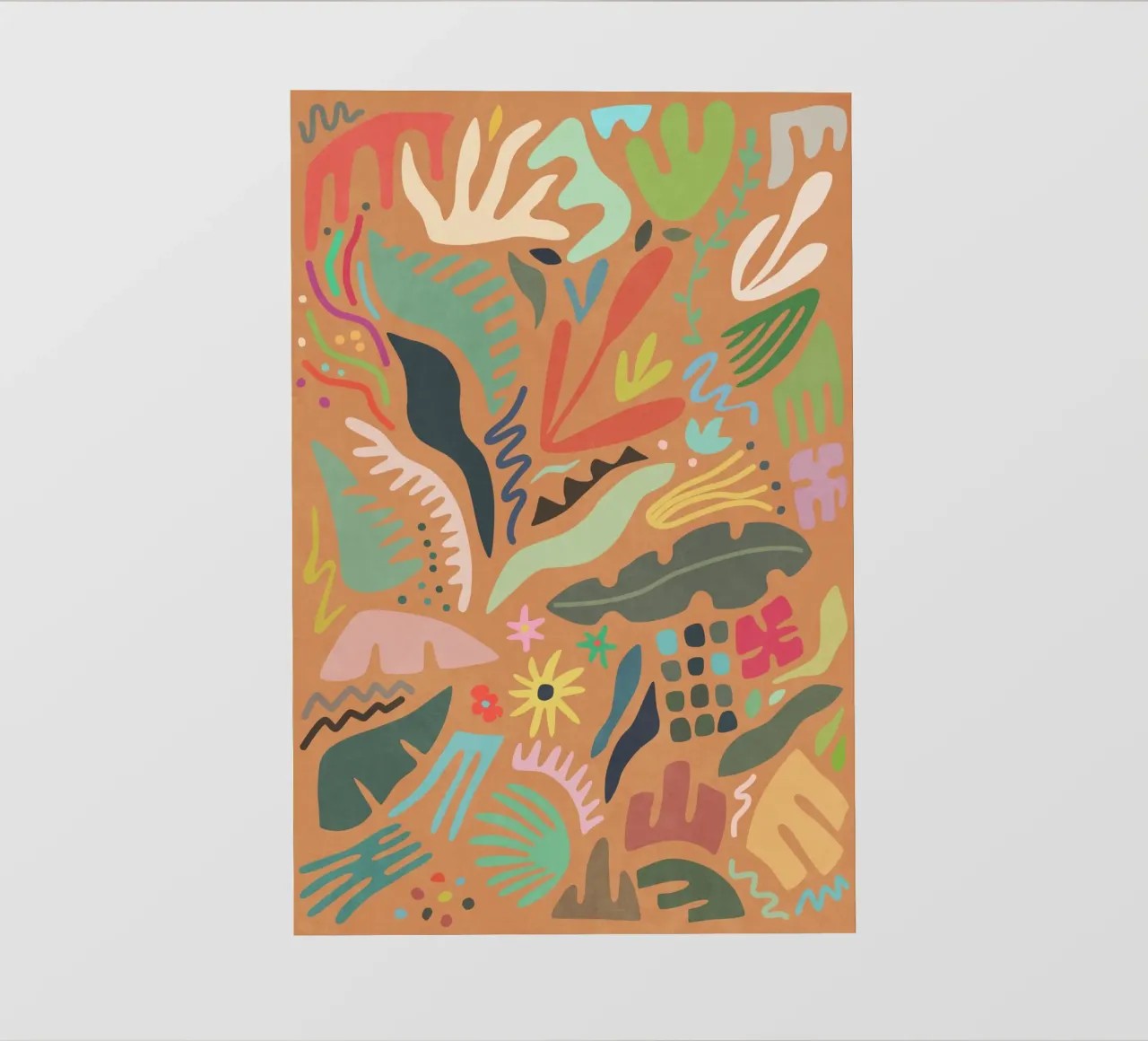 Zomertuin fotobehang van amini54