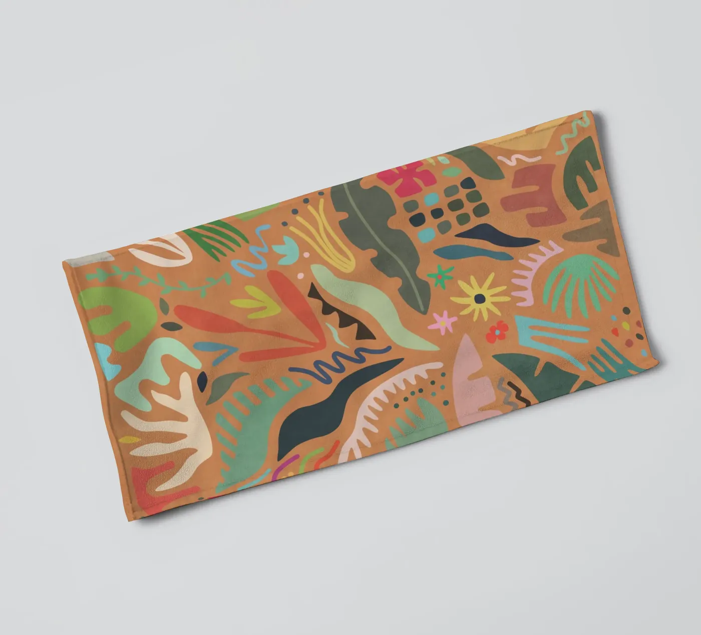 Zomertuin badhanddoek van amini54