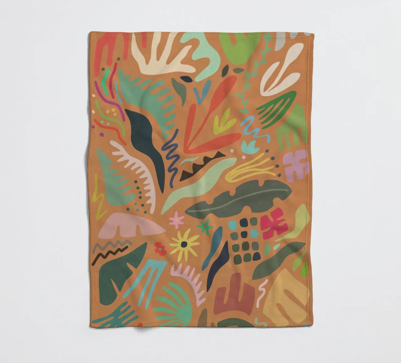 Zomertuin fleecedeken van amini54