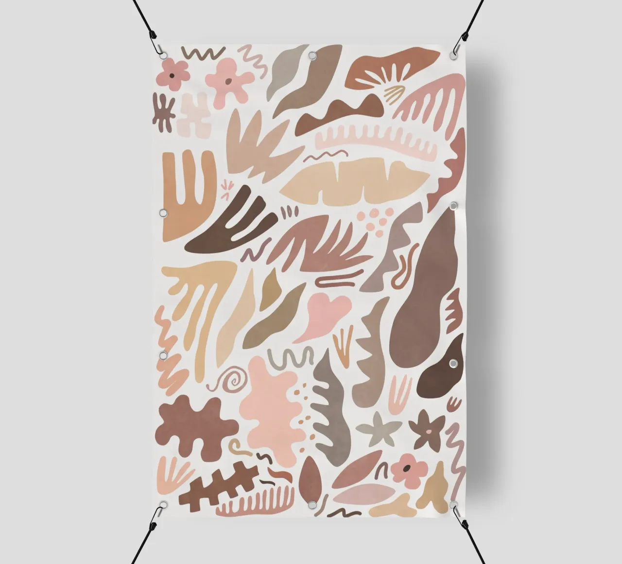 Blush Flora I telo in pvc da amini54