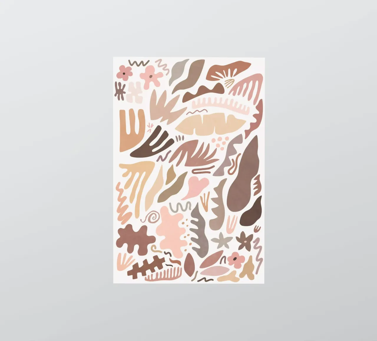 Blush Flora I sticker by amini54
