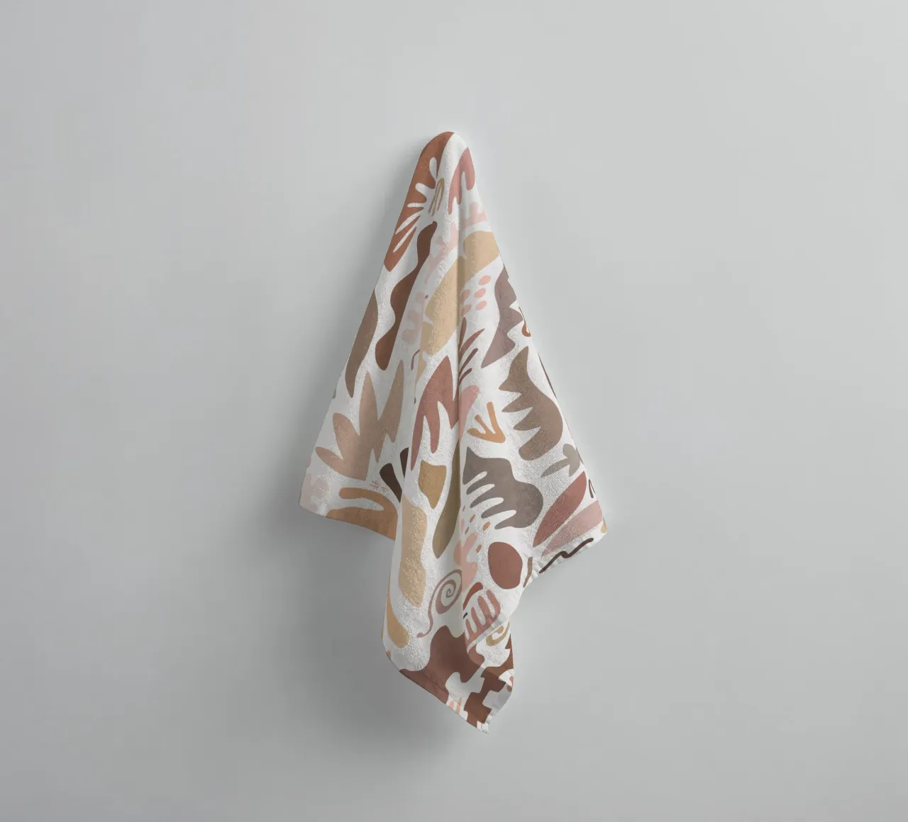 Blush Flora I towel by amini54