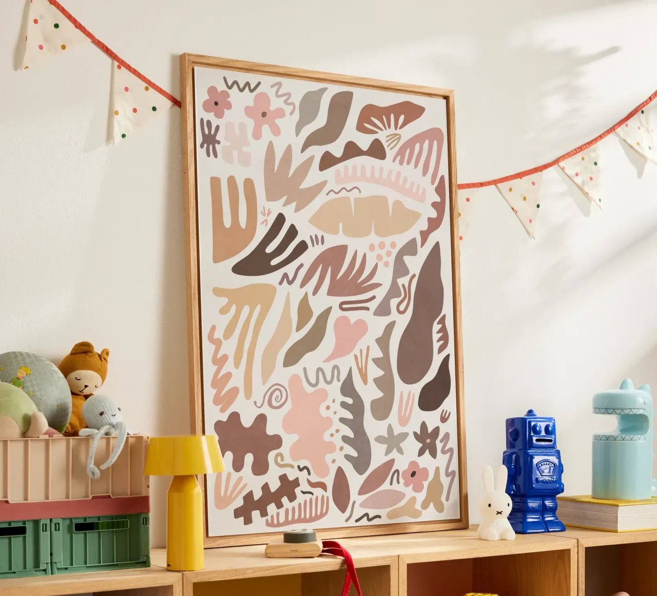 Blush Flora I plexiglass da amini54