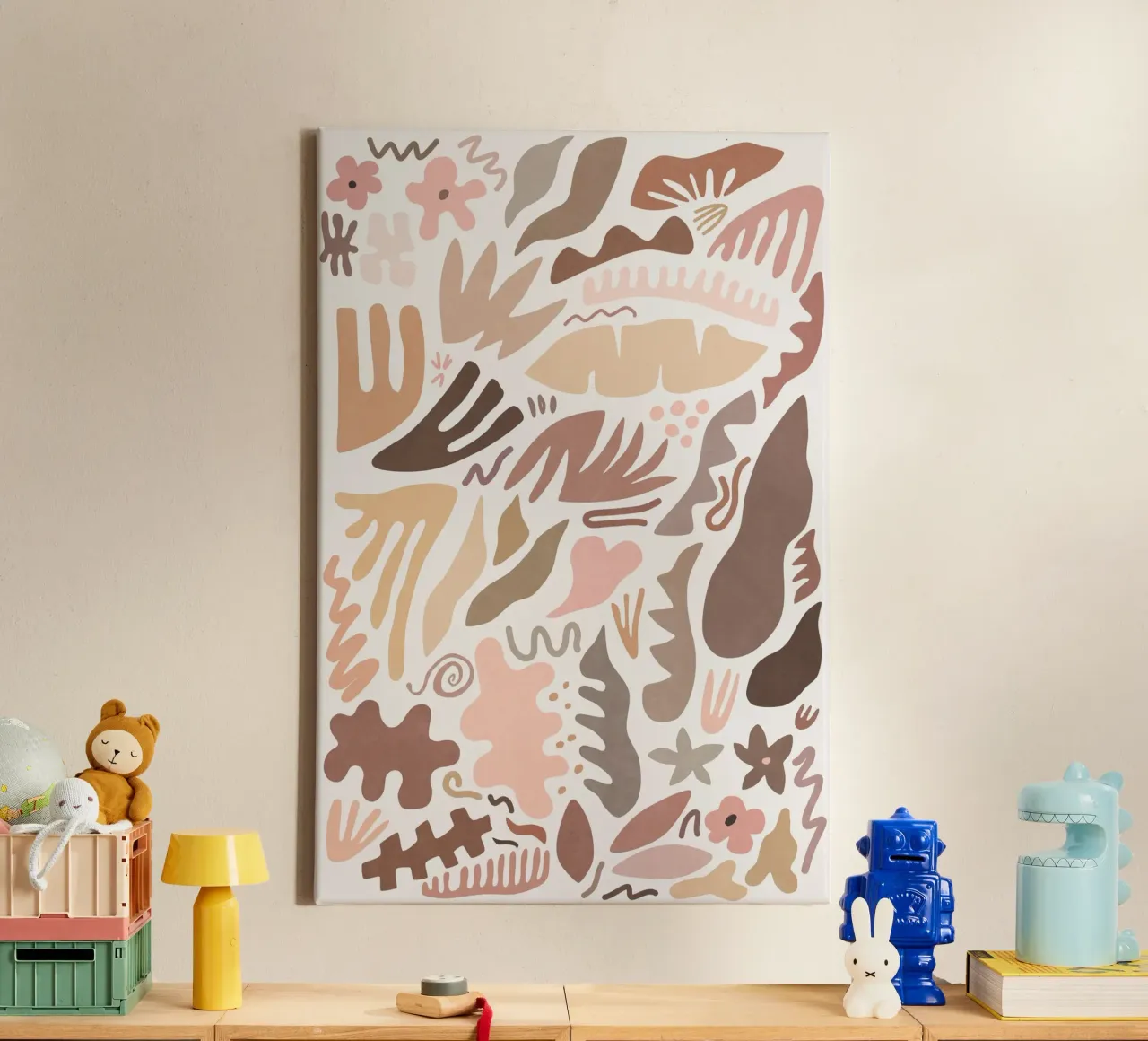 Blush Flora I tela da amini54