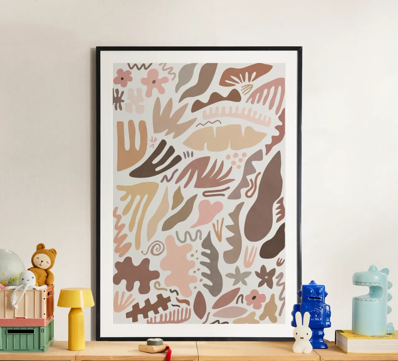 Blush Flora I poster da amini54