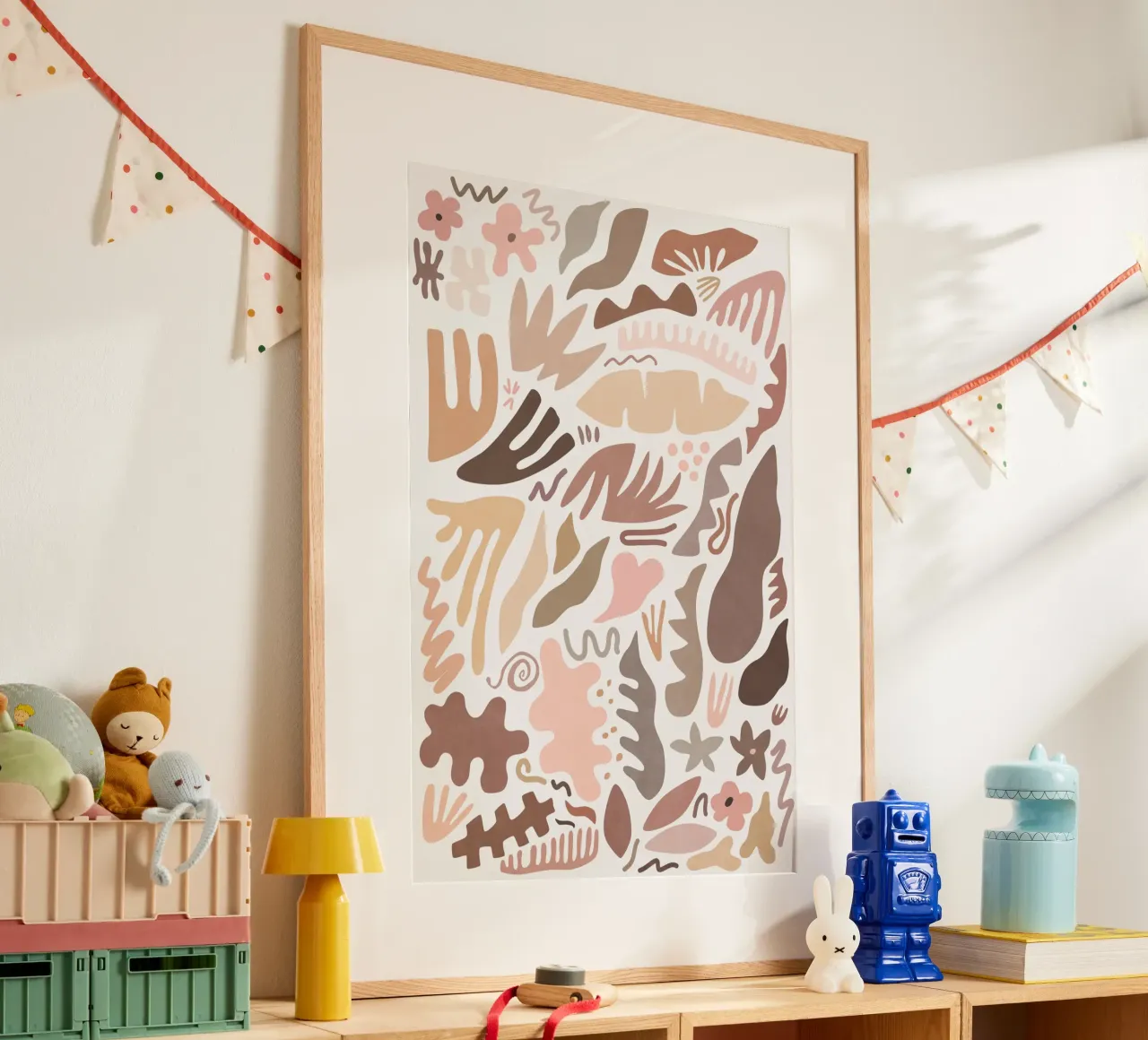 Blush Flora I poster da amini54