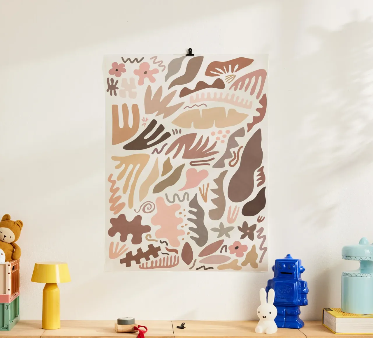 Blush Flora I poster da amini54