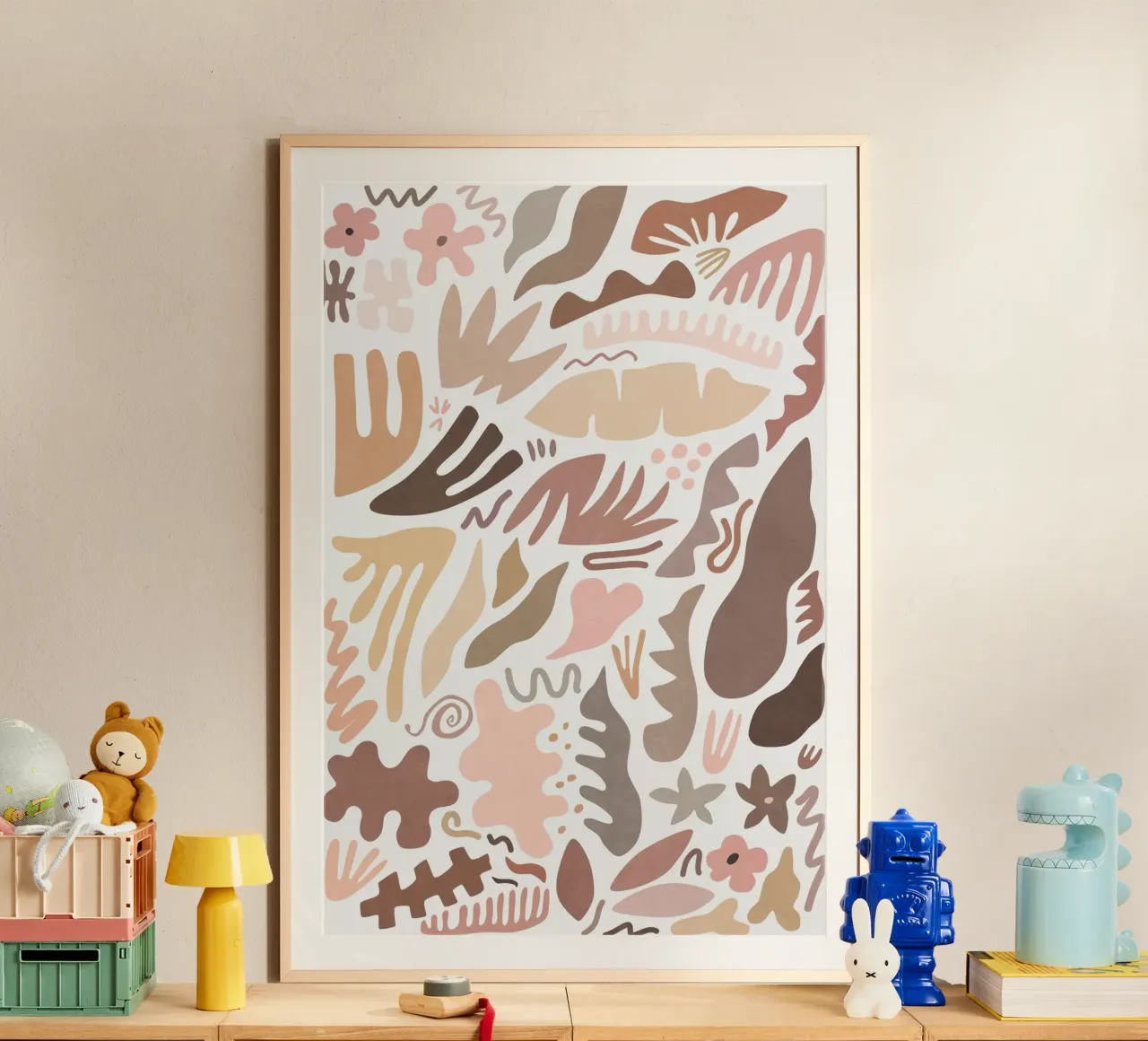 Blush Flora I poster da amini54
