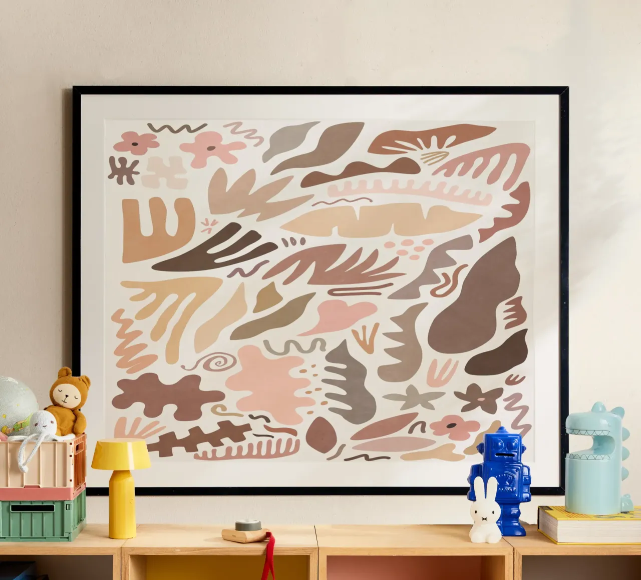 Blush Flora I poster da amini54