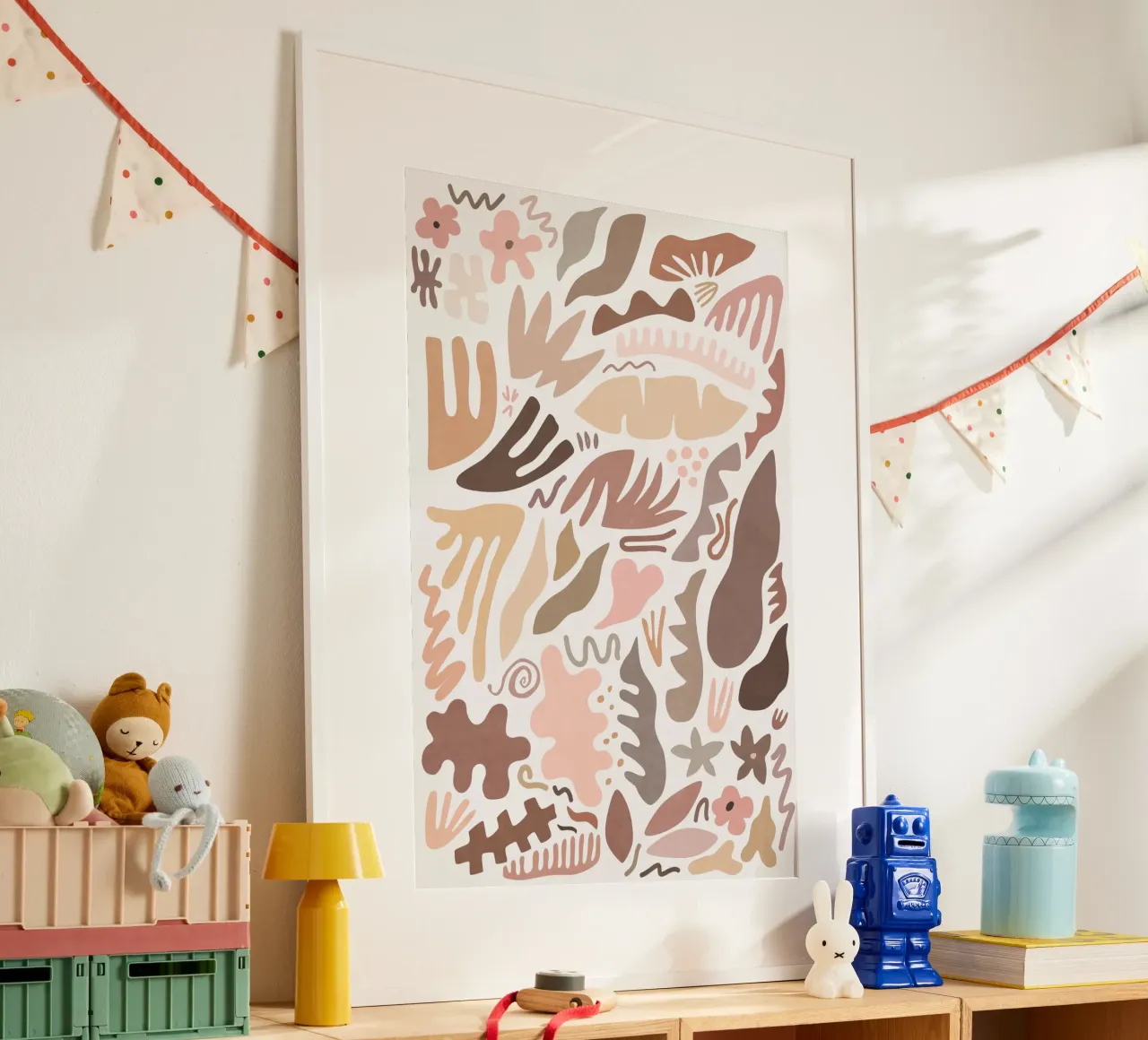 Blush Flora I poster da amini54