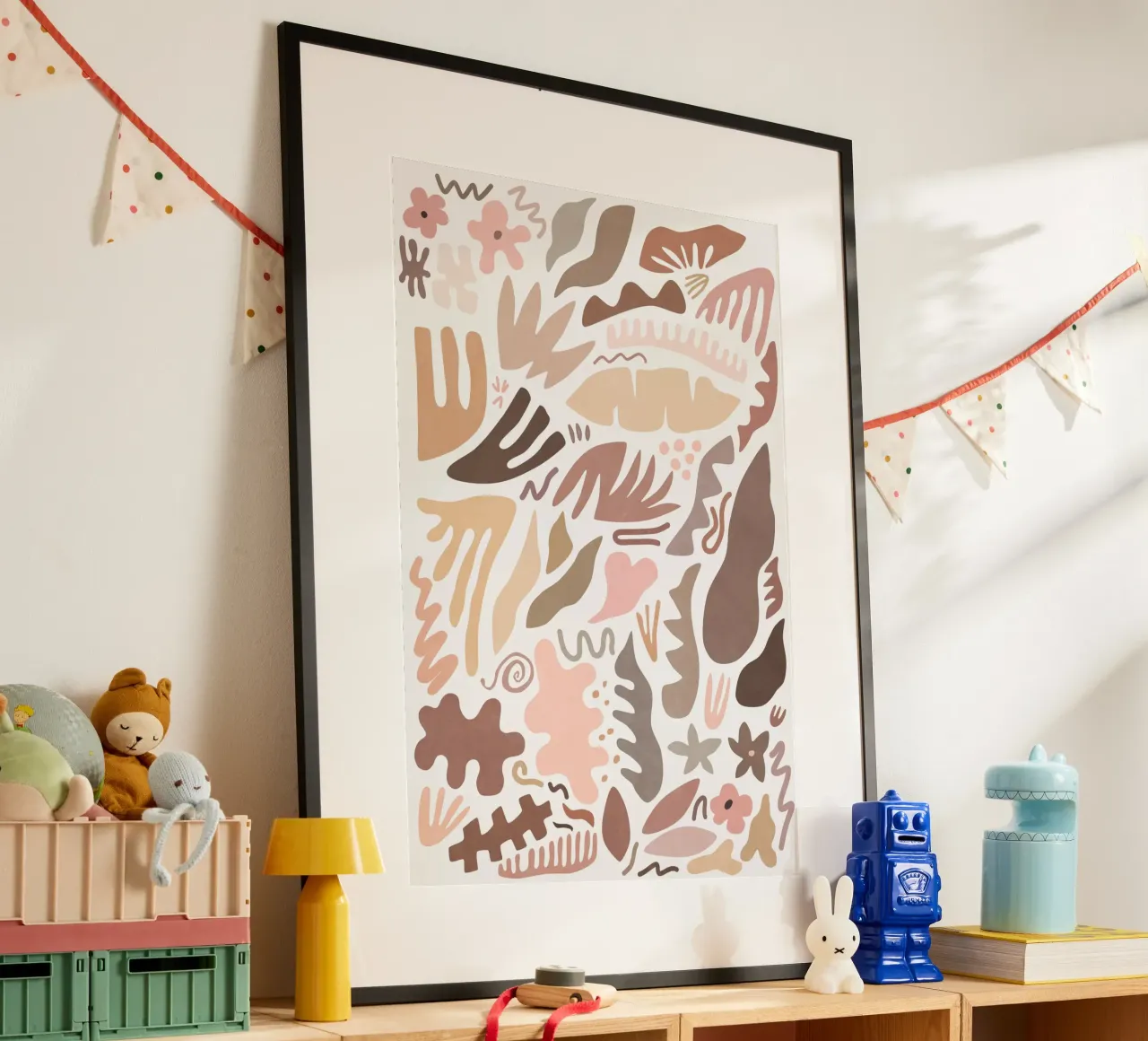 Blush Flora I poster da amini54