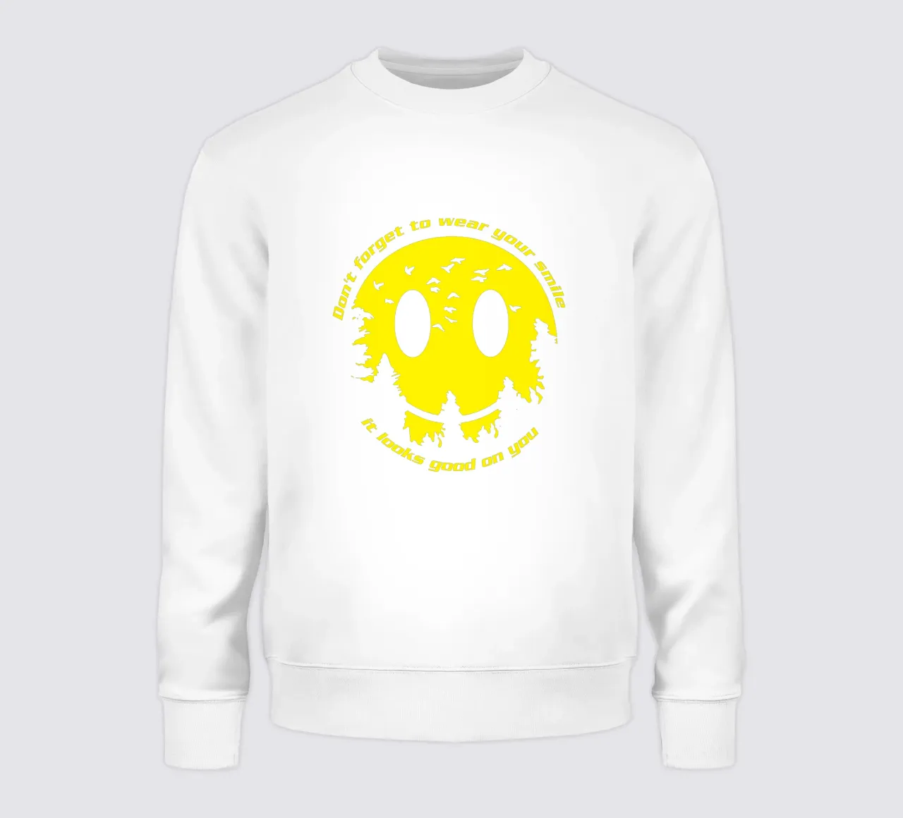 No olvides lucir tu sonrisa sudadera de Gunawan Rb