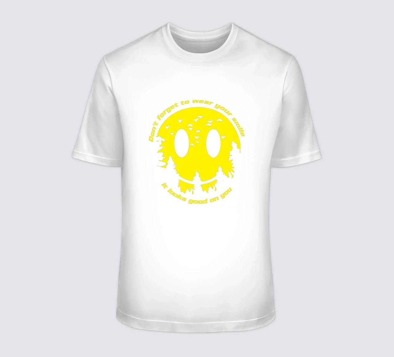 Vergessen Sie nicht, Ihr Lächeln zu tragen T-Shirt von Gunawan Rb