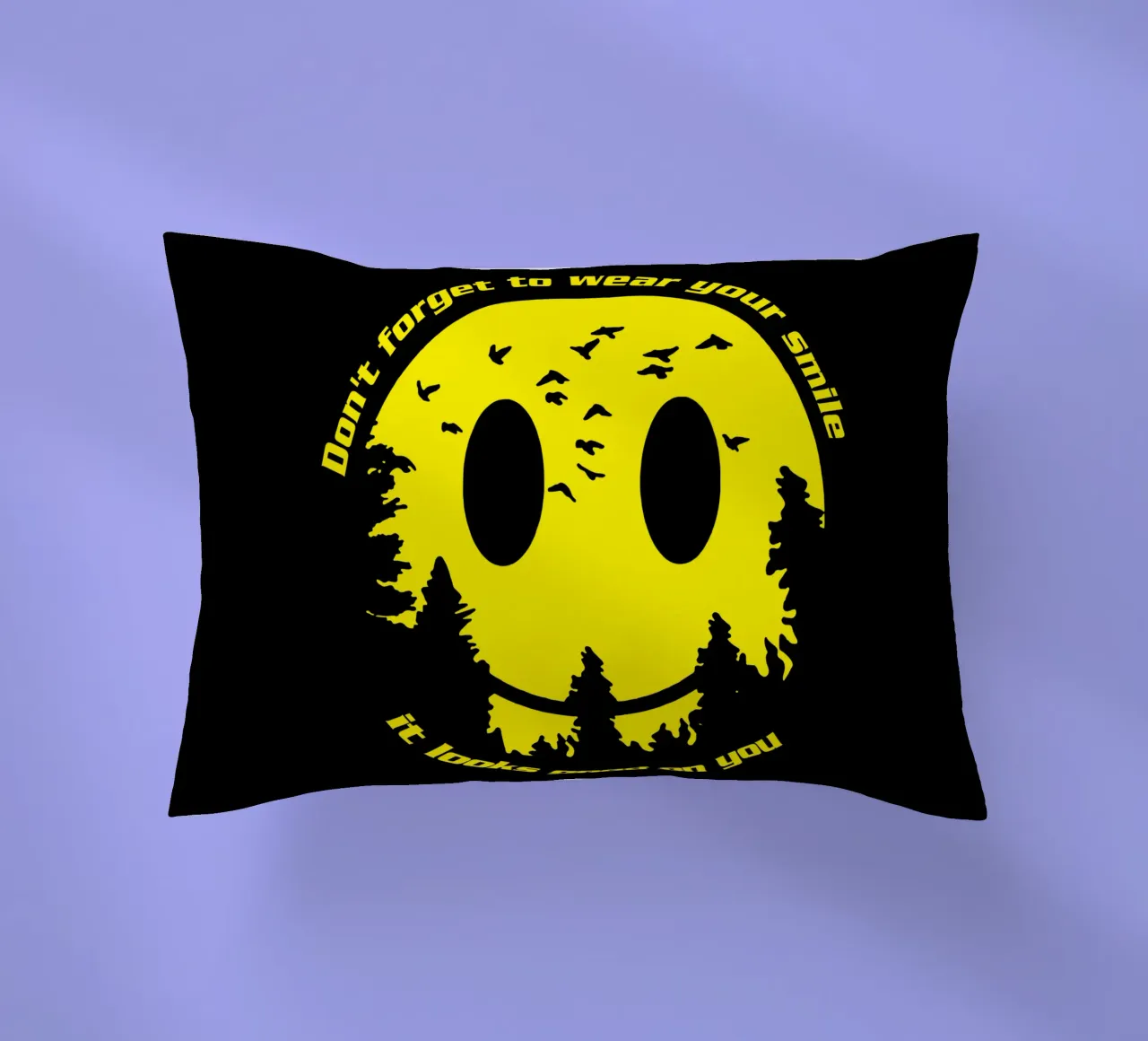 Non dimenticate di indossare il vostro sorriso cuscino da Gunawan Rb