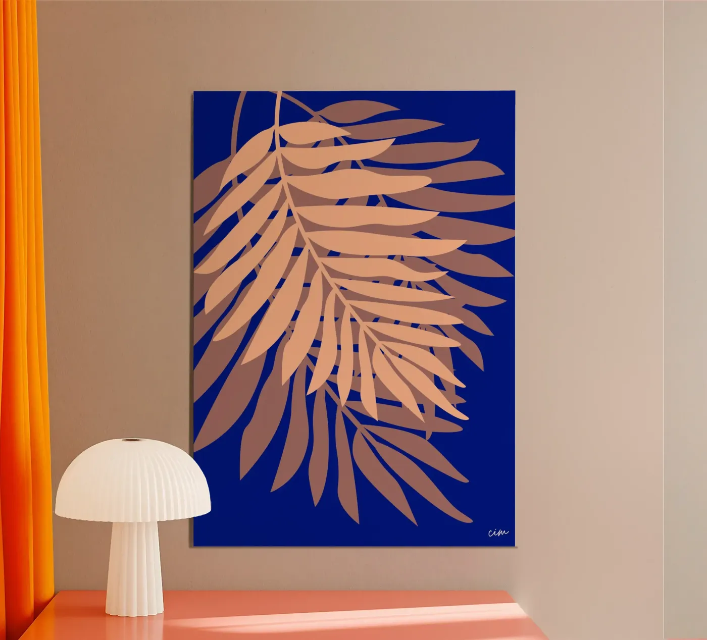 Palm tree poster da cim_art